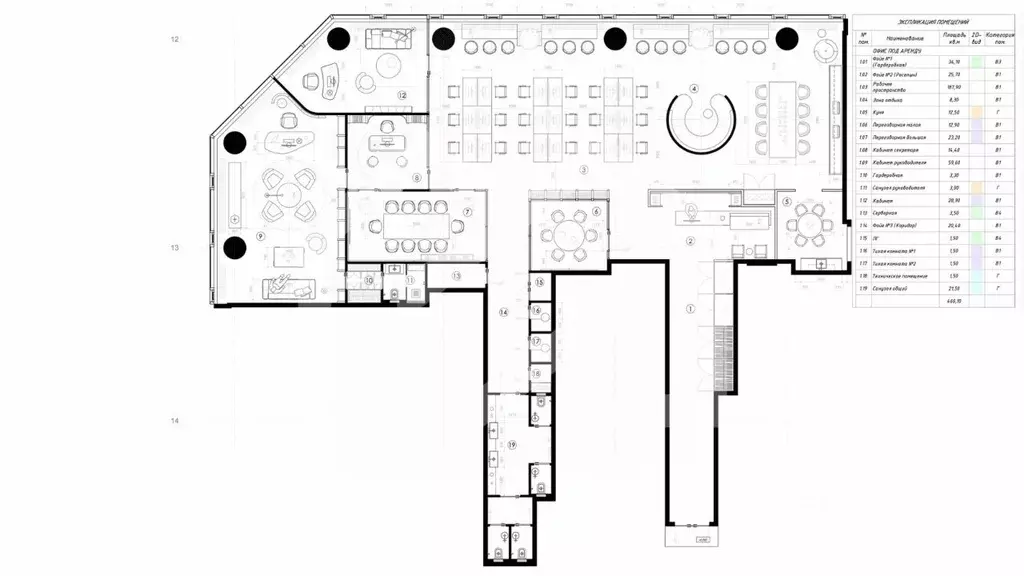Помещение свободного назначения в Москва ул. Ермакова Роща, 1с1 (448 ... - Фото 2