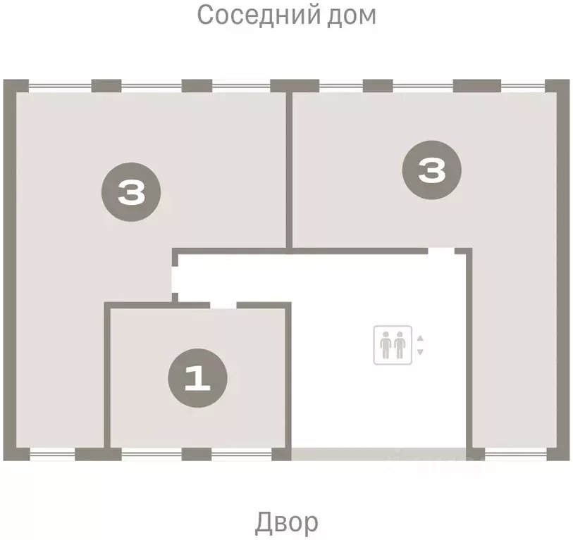 1-к кв. Новосибирская область, Новосибирск Аэропорт мкр,  (34.8 м) - Фото 1