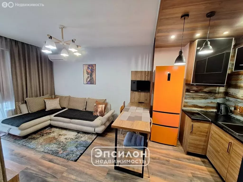 1-комнатная квартира: Курск, Рябиновая улица, 26В (35.4 м) - Фото 1