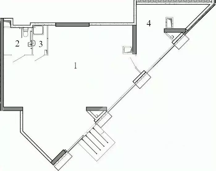 Помещение свободного назначения в Москва Летниковская ул., 6к1 (106 м) - Фото 2