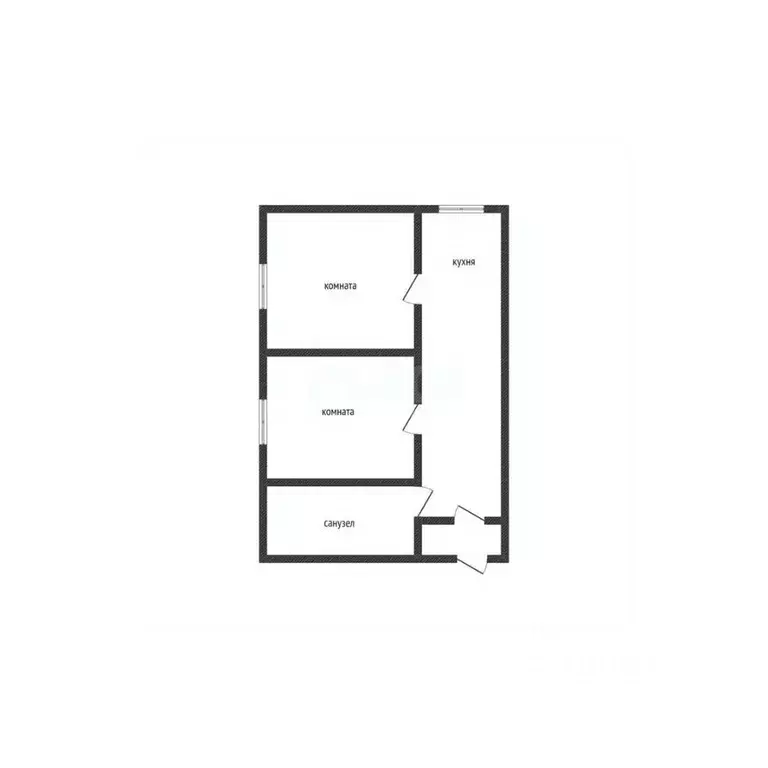 2-к кв. Курская область, Обоянь ул. Ленина, 133 (43.4 м) - Фото 2