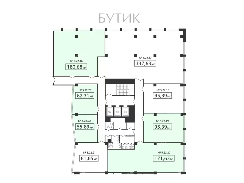 Офис в Санкт-Петербург Левашовский просп., 13И (566 м) - Фото 2