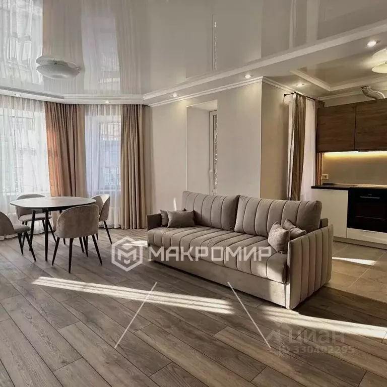 2-к кв. Татарстан, Казань ул. Баки Урманче, 6 (75.8 м) - Фото 1