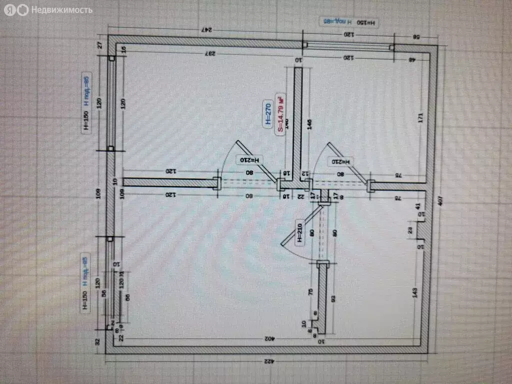 Дом в село Чур, улица Чапаева (54.7 м) - Фото 1