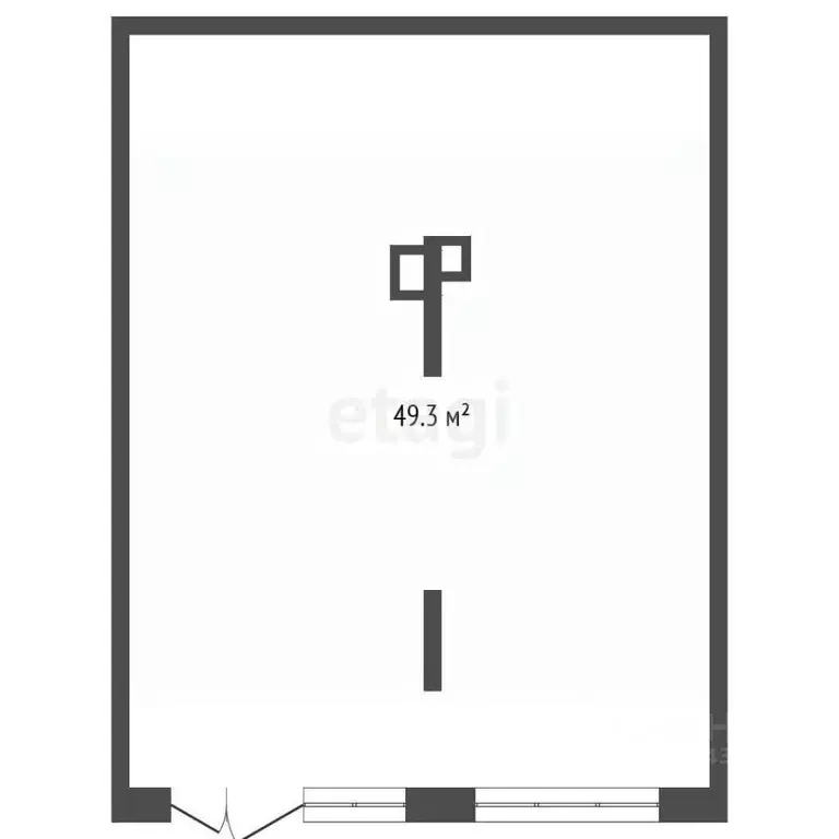 Торговая площадь в Москва Скандинавия жилой комплекс, 36.3.1 (49 м) - Фото 2