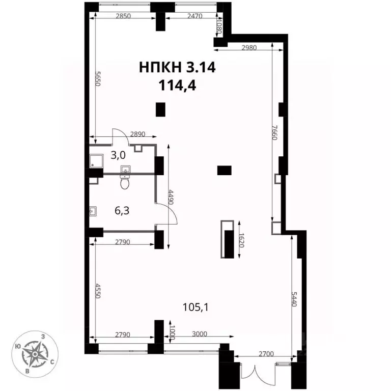 Помещение свободного назначения в Московская область, Ленинский ... - Фото 2