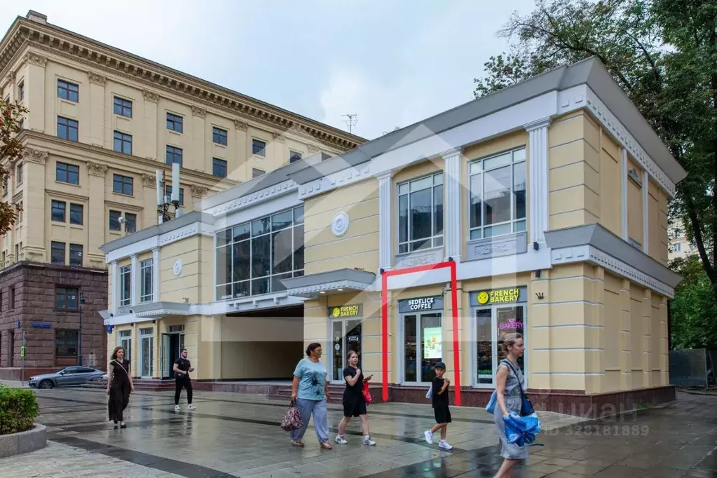 Помещение свободного назначения в Москва Большая Садовая ул., вл6-8 ... - Фото 1