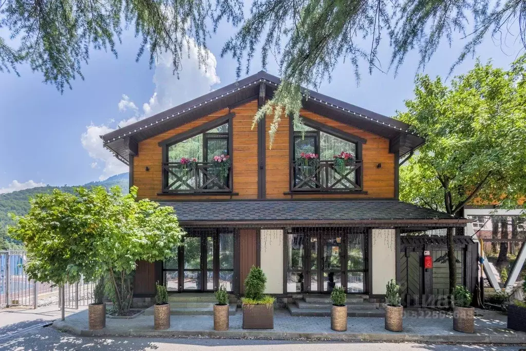 Дом в Краснодарский край, Сочи Красная Поляна пгт, ул. Вознесенская, ... - Фото 1