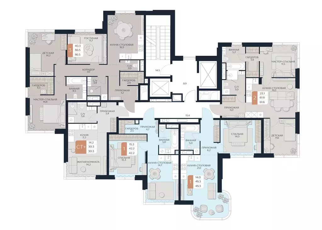 2-к кв. Москва Гродненская ул., 18 (61.6 м) - Фото 2