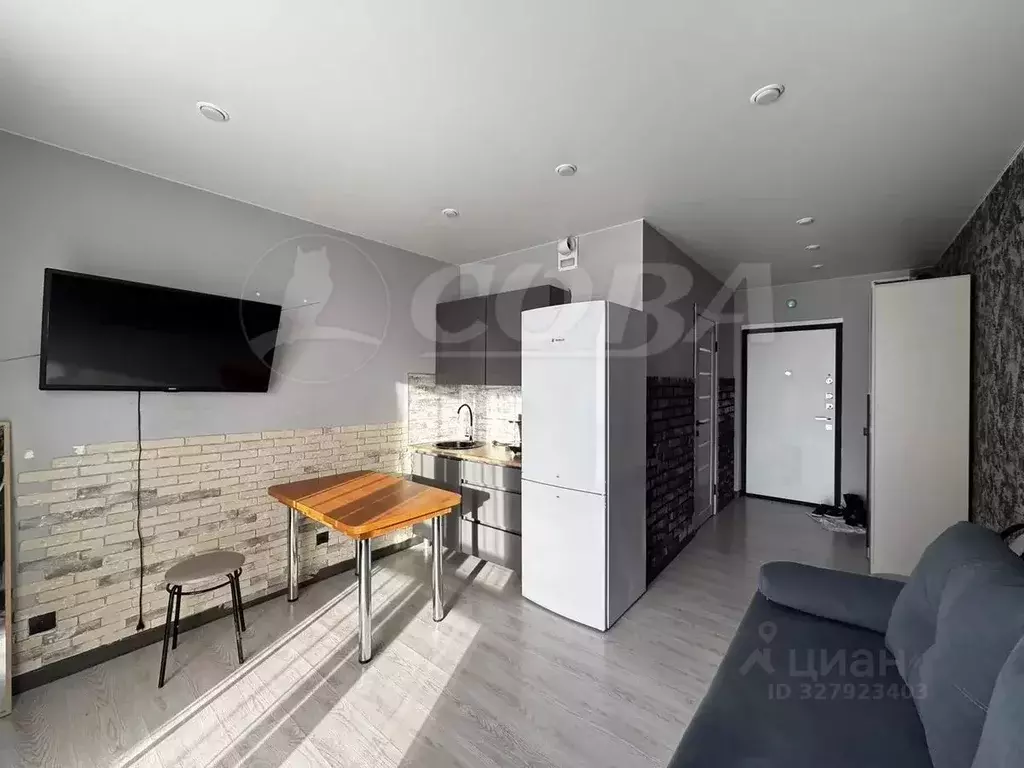 Студия Тюменская область, Тюменский муниципальный округ, д. Патрушева ... - Фото 1