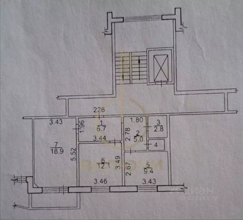 2-к кв. Новосибирская область, Новосибирск ул. Титова, 234/1 (55.8 м) - Фото 1