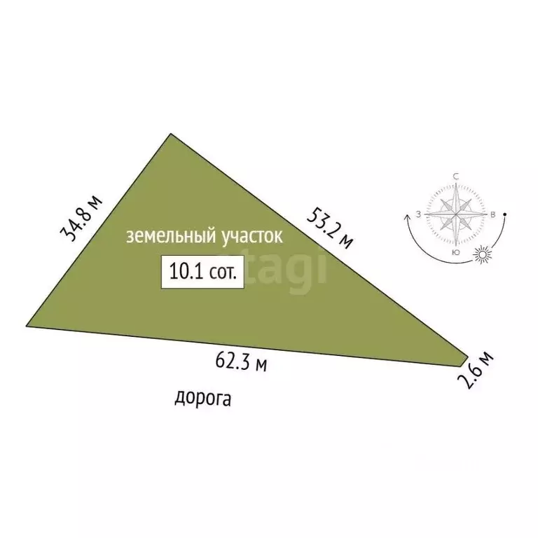 Участок в Ростовская область, Аксайский район, Ольгинское с/пос, ... - Фото 2