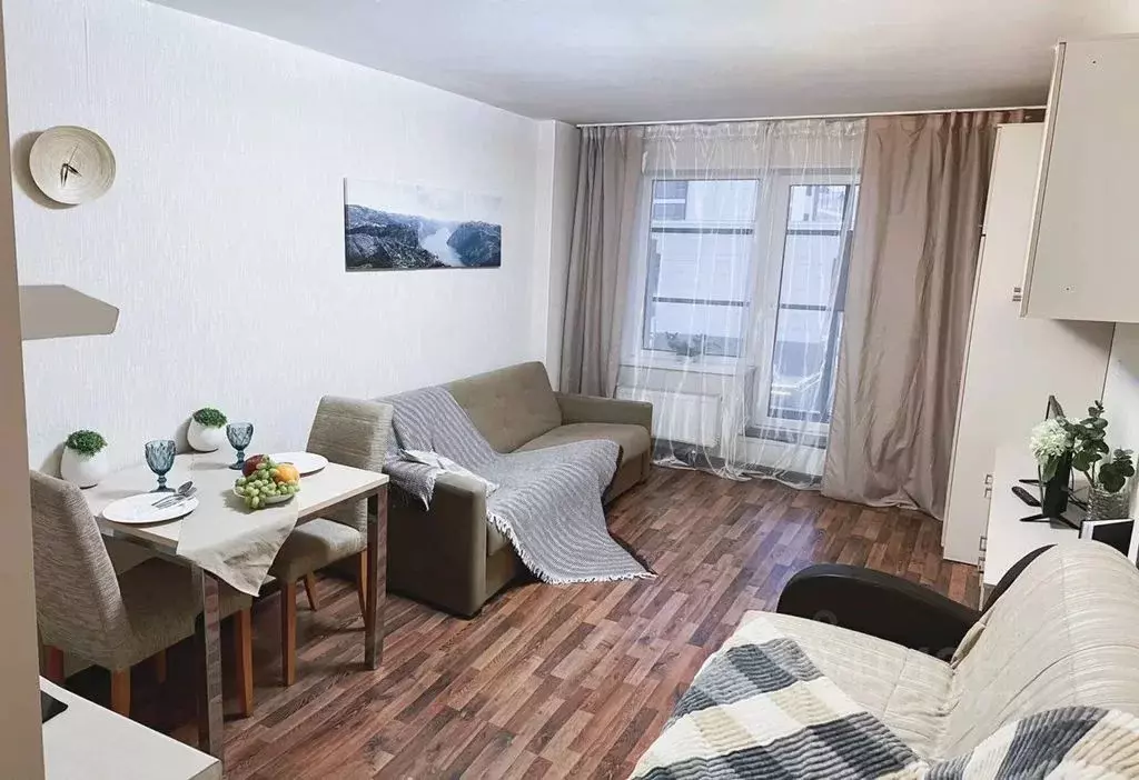 Студия Санкт-Петербург Пулковское ш., 14Д (28.0 м) - Фото 1