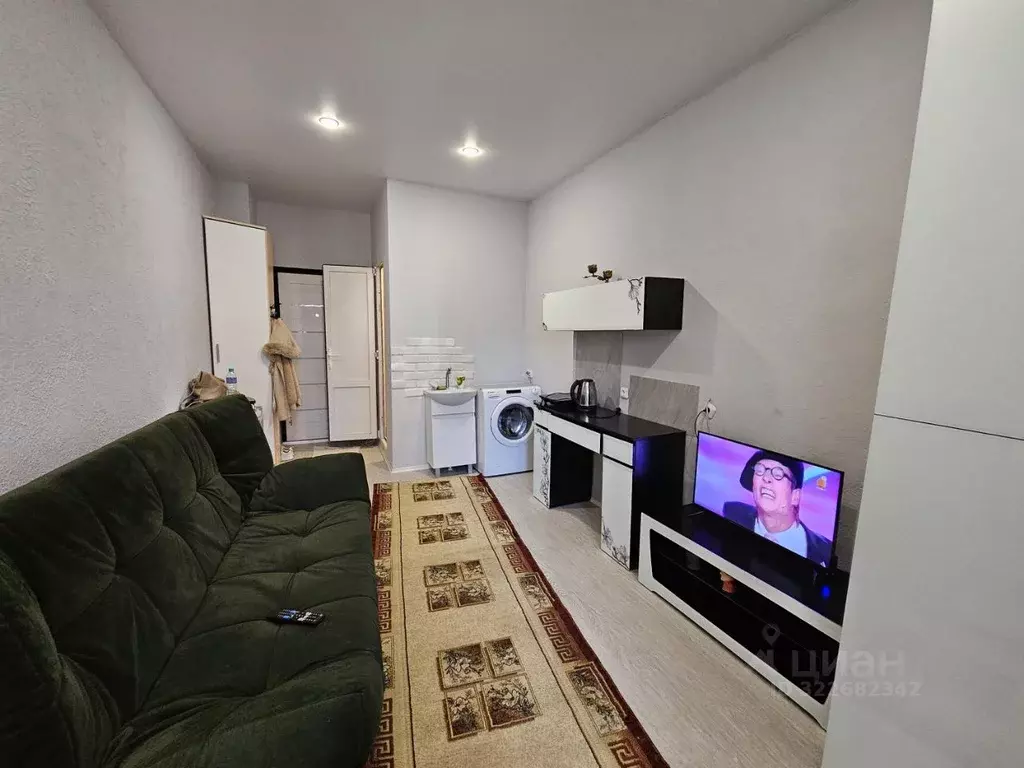 1-к кв. Краснодарский край, Туапсе ул. Октябрьской Революции, 5 (24.0 ... - Фото 1