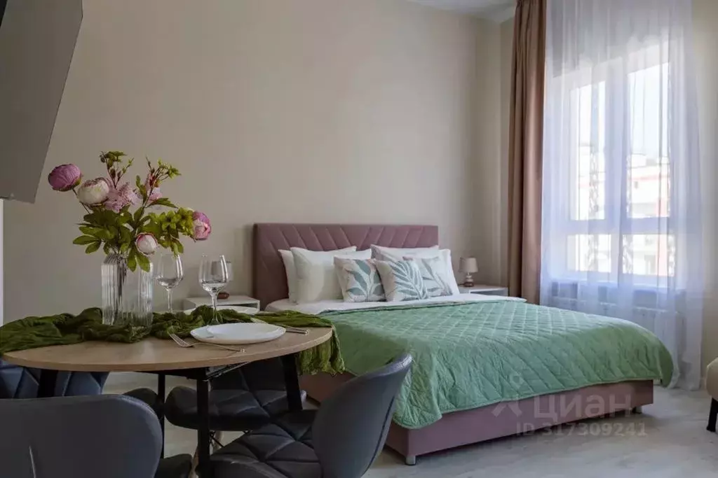 Студия Краснодарский край, Сочи ул. Искры, 88к2 (34.0 м) - Фото 1