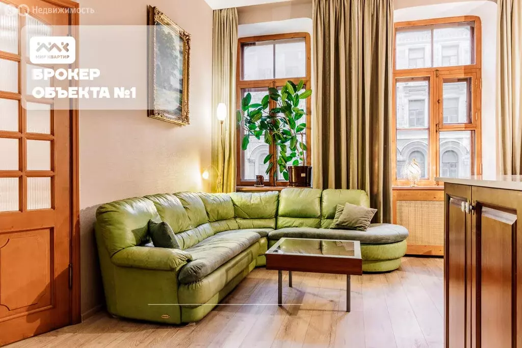 3-комнатная квартира: Санкт-Петербург, улица Восстания, 24/27 (85 м) - Фото 1