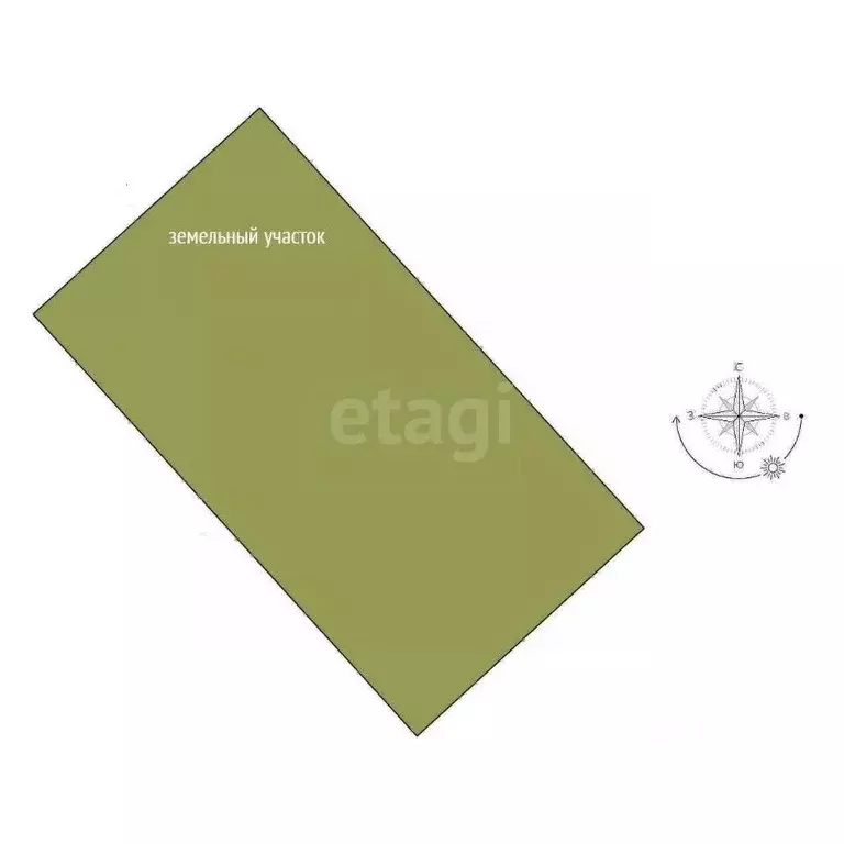 Участок в Крым, Сакский район, Молочненское с/пос, с. Витино  (3.08 ... - Фото 2