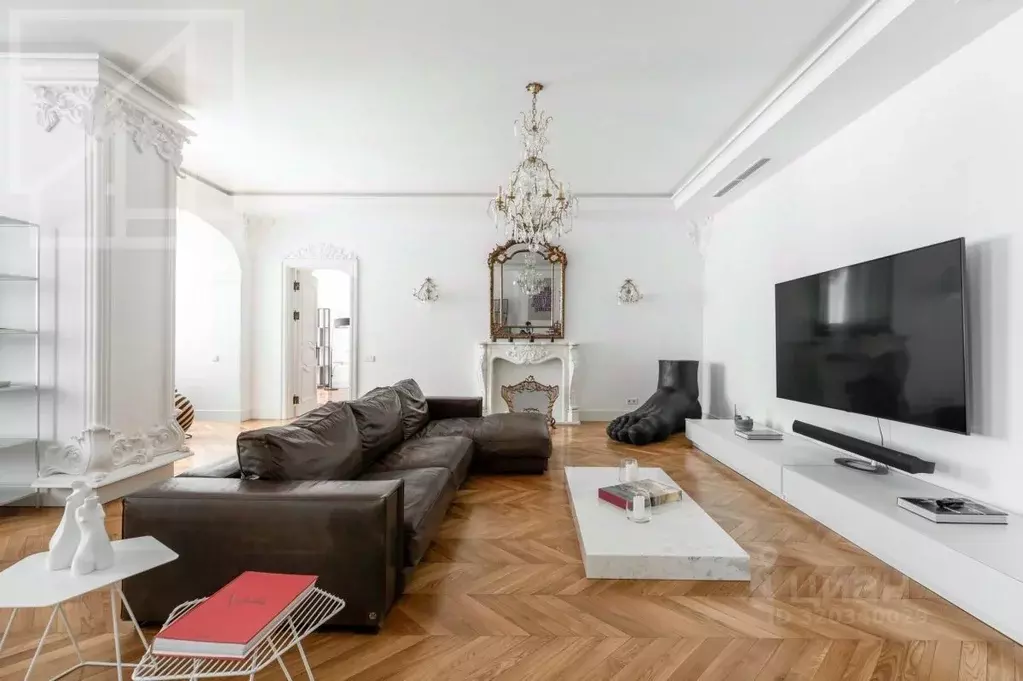 5-к кв. Москва пер. Хилков, 1 (318.0 м) - Фото 1