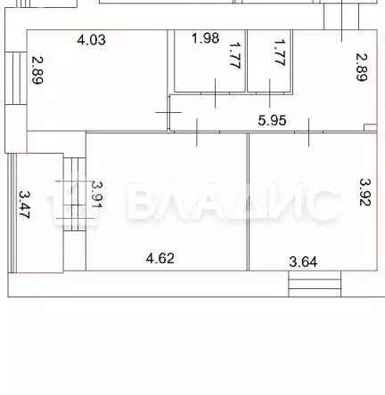 2-комнатная квартира: Пенза, улица Щербакова, 69 (64 м) - Фото 1
