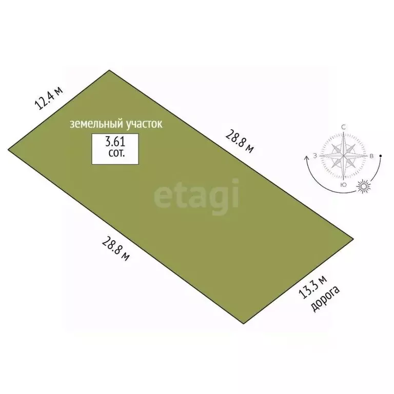 Участок в Башкортостан, Стерлитамакский район, Отрадовский сельсовет, ... - Фото 2