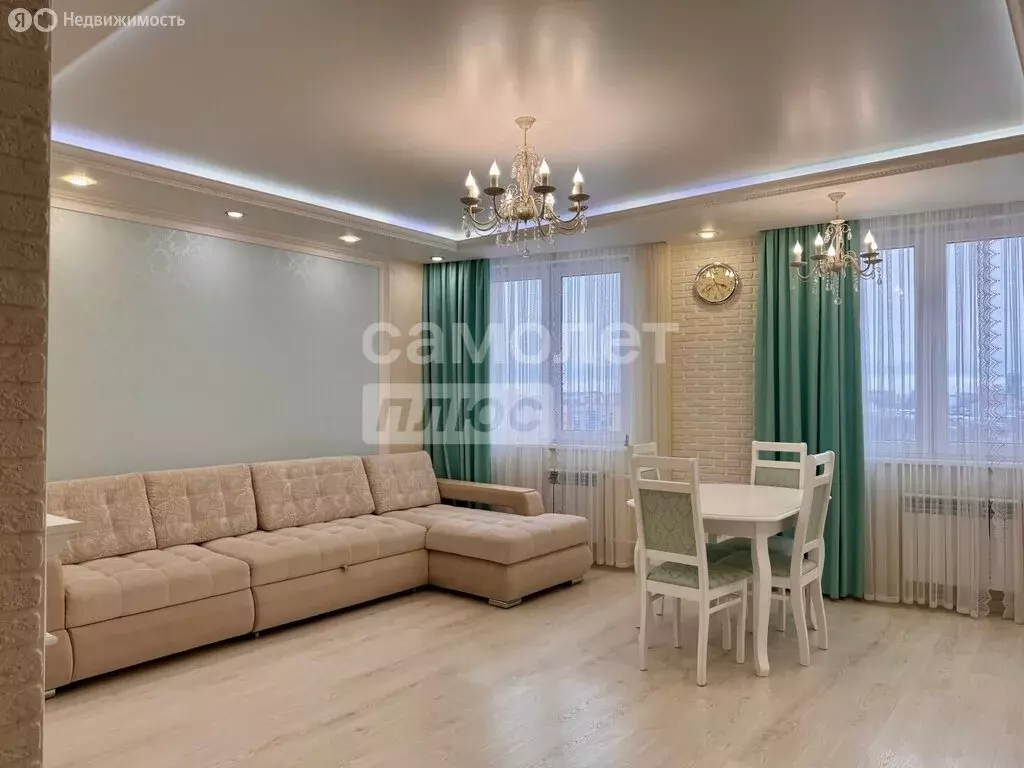3-комнатная квартира: Киров, Ленинский район, улица Калинина, 40 (73.8 ... - Фото 1