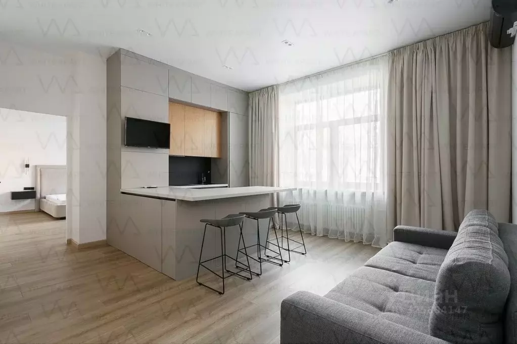 2-к кв. Москва пер. Красина, 16С1 (59.6 м) - Фото 1