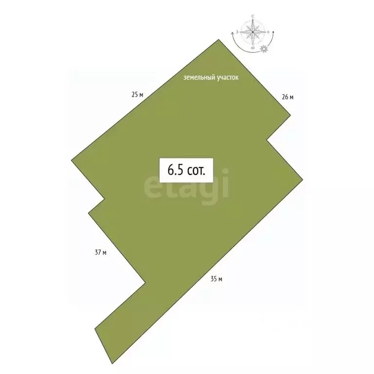 Участок в Алтайский край, Алтайский район, Айский сельсовет, с. Ая ул. ... - Фото 2