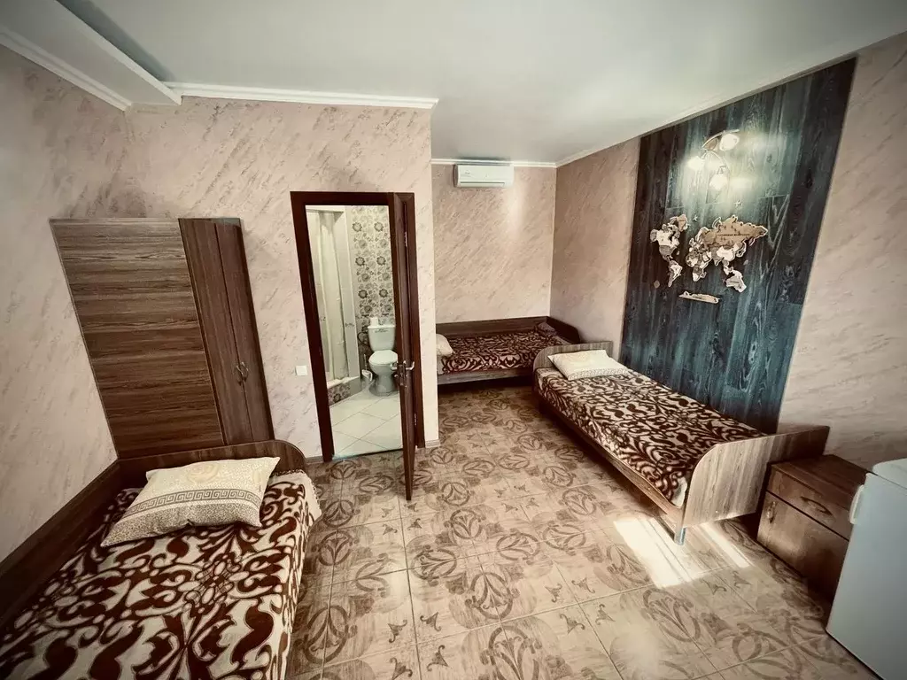 Комната Крым, Симферопольский район, Николаевка пгт ул. Ленина, 12 ... - Фото 1
