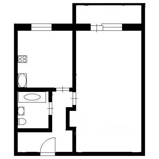 1-к кв. Челябинская область, Челябинск ул. 40-летия Победы, 9 (43.0 м) - Фото 2