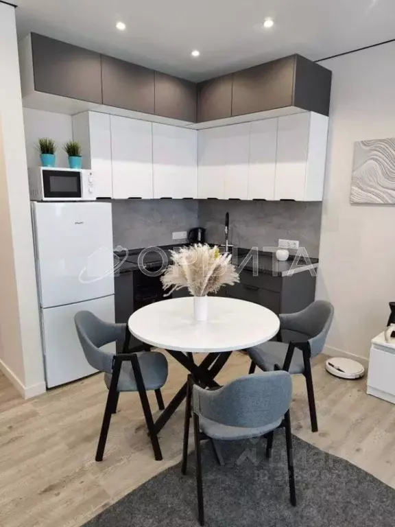 Студия Тюменская область, Тюмень ул. Краснооктябрьская, 6 (33.2 м) - Фото 1