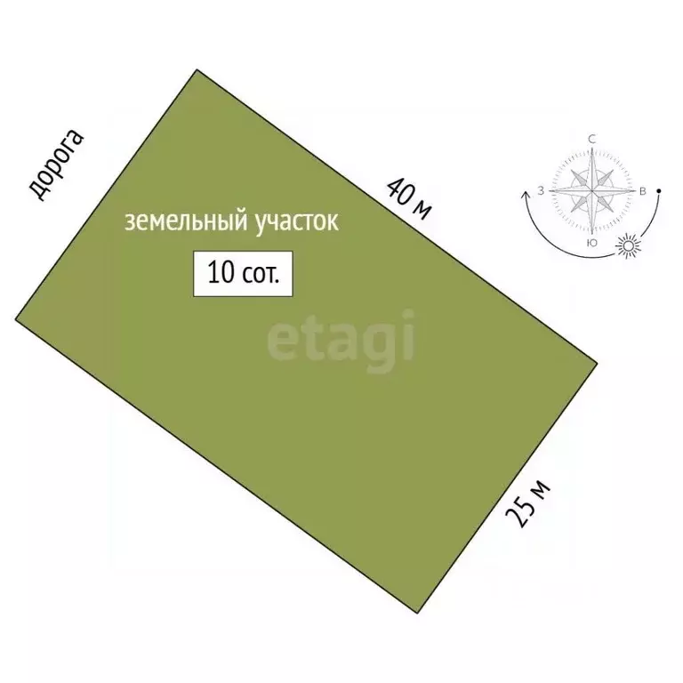 Участок в Забайкальский край, Читинский район, Угданское с/пос, с. ... - Фото 1