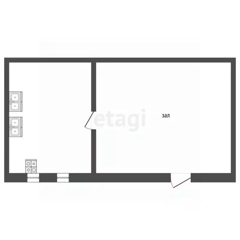 Помещение свободного назначения в Мордовия, Саранск Александровское ... - Фото 2