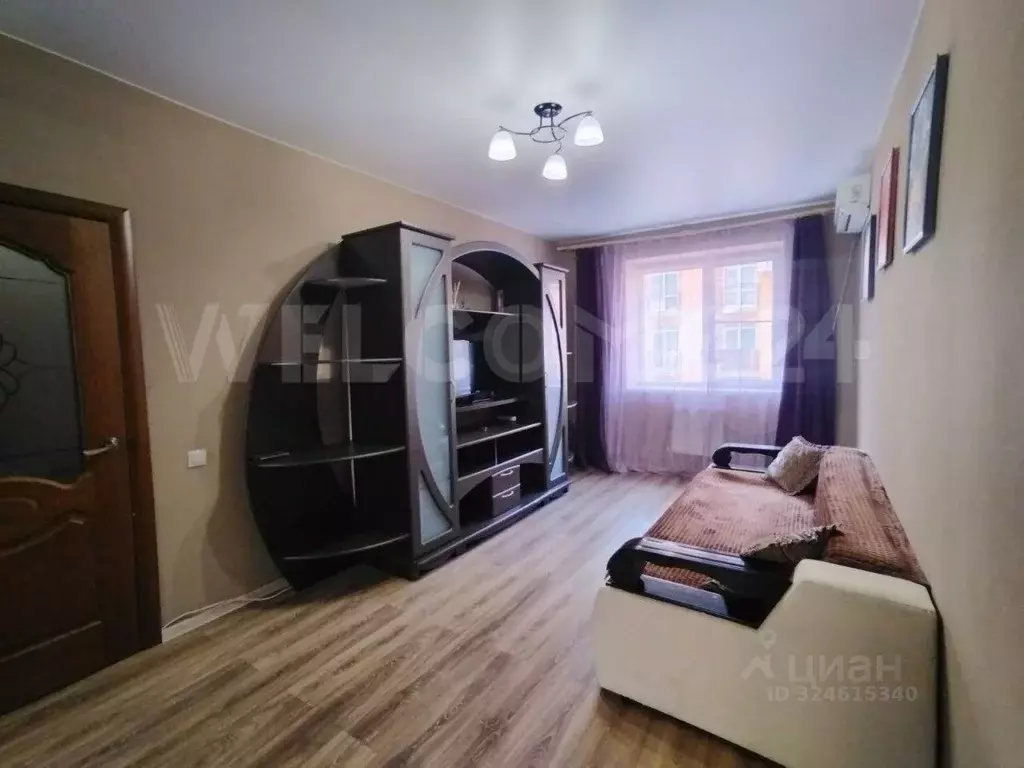 1-к кв. Краснодарский край, Краснодар Музыкальный мкр, ул. Имени ... - Фото 2