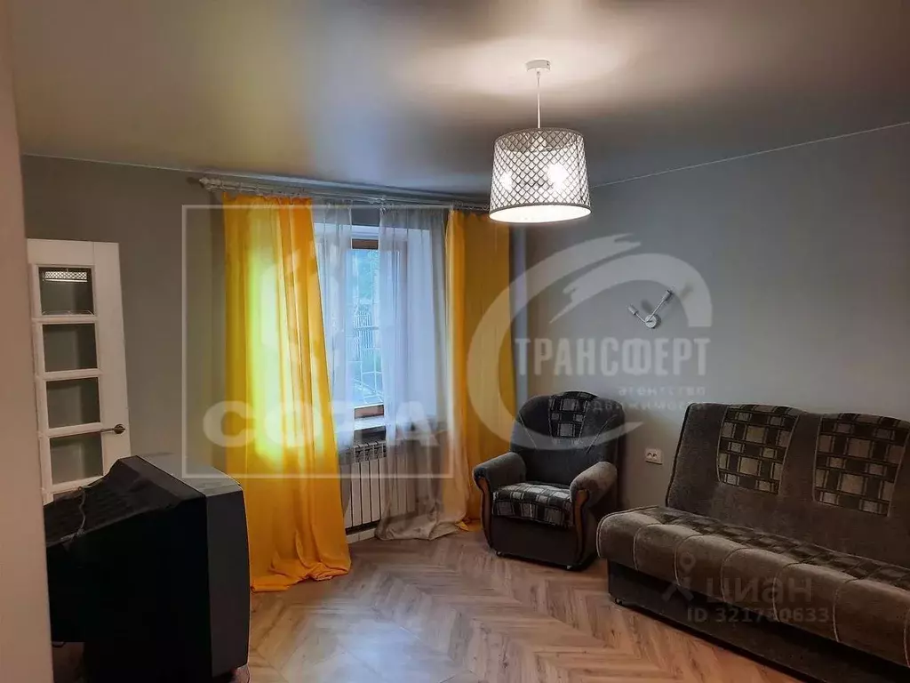 1-к кв. Воронежская область, Воронеж ул. Матросова, 127 (35.0 м) - Фото 1