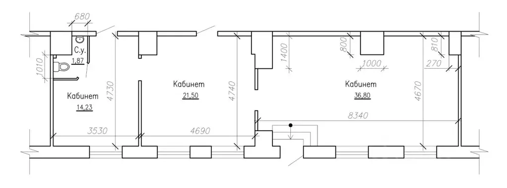 Торговая площадь в Ставропольский край, Ставрополь ул. Розы ... - Фото 2
