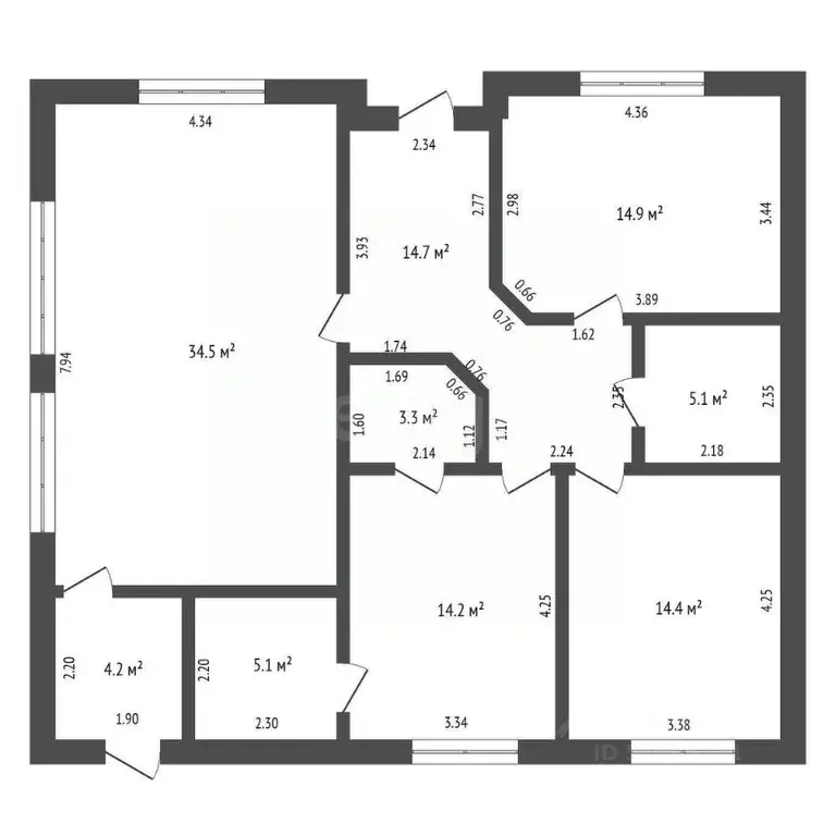 Дом в Ростовская область, Ростов-на-Дону ул. 4-я Канатная (114 м) - Фото 1