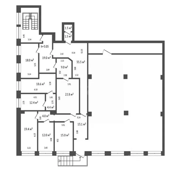 Офис в Красноярский край, Красноярск ул. Дубровинского, 112 (204 м) - Фото 1