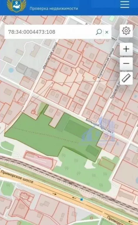 Участок в Санкт-Петербург Поселок Лисий НОС, просп. Большой, 33 (324.0 ... - Фото 2