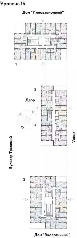 1-к кв. Тюменская область, Тюмень ул. Андрея Кореневского, 3к2 (31.0 ... - Фото 1