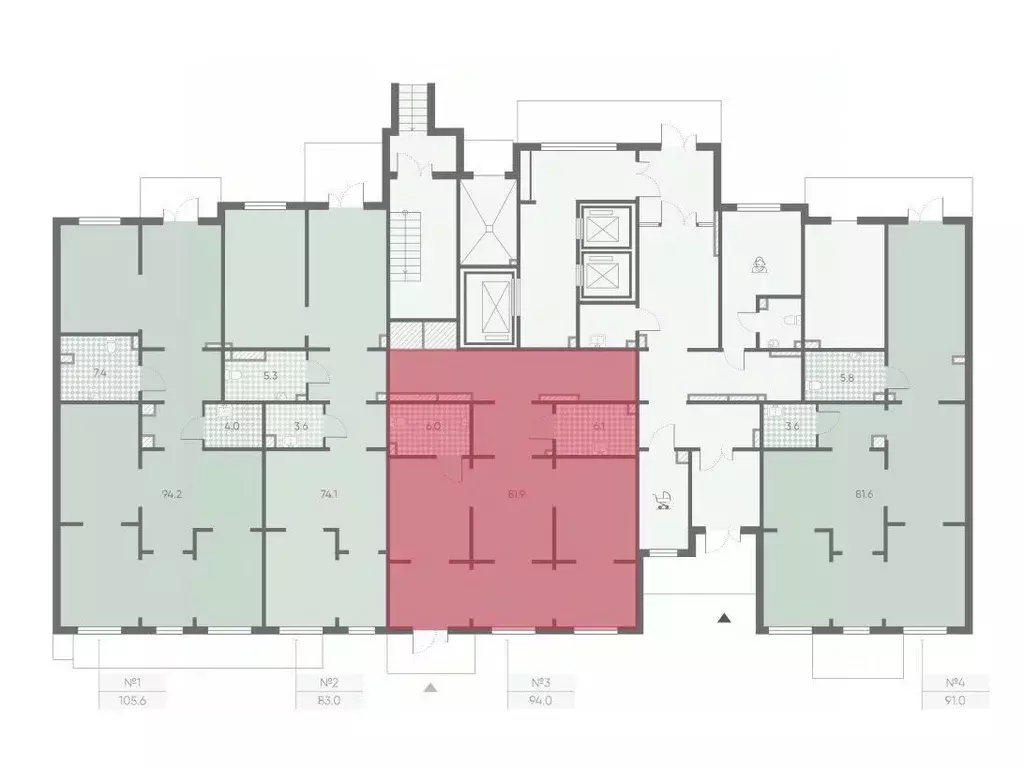Помещение свободного назначения в Санкт-Петербург ул. Пейзажная, 16к1 ... - Фото 2