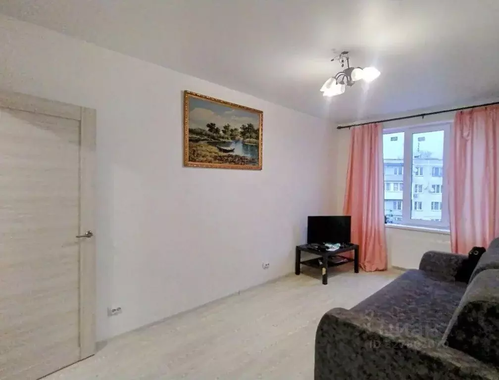 Квартира, 1 комната, 37.79 м - Фото 1