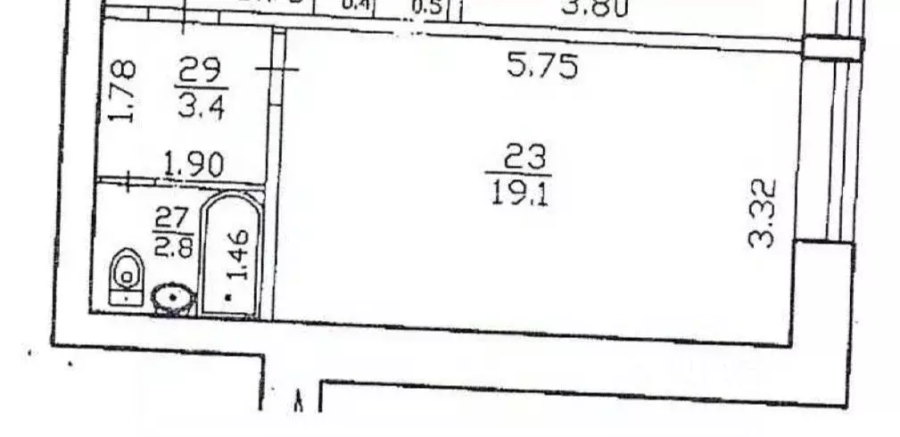 Студия Башкортостан, Уфа ул. Менделеева, 136/2 (25.3 м) - Фото 1