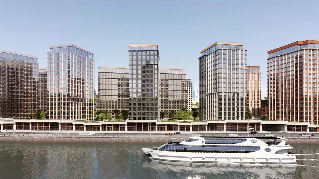 3-к кв. Москва Лужнецкая наб., 1 (92.0 м) - Фото 0