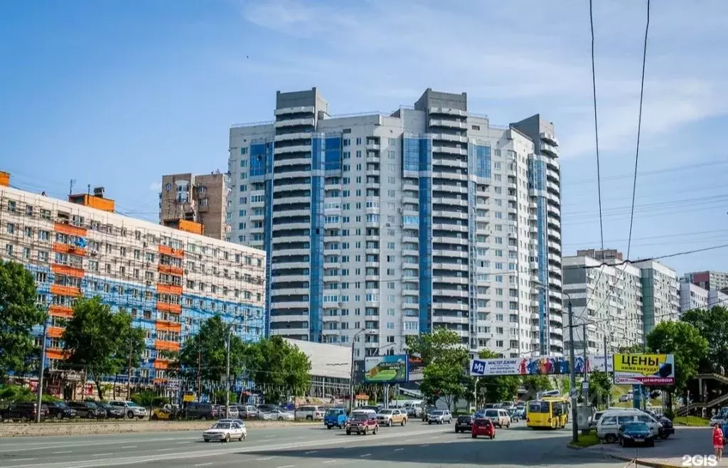 Студия Приморский край, Владивосток Некрасовская ул., 90 (45.0 м) - Фото 1