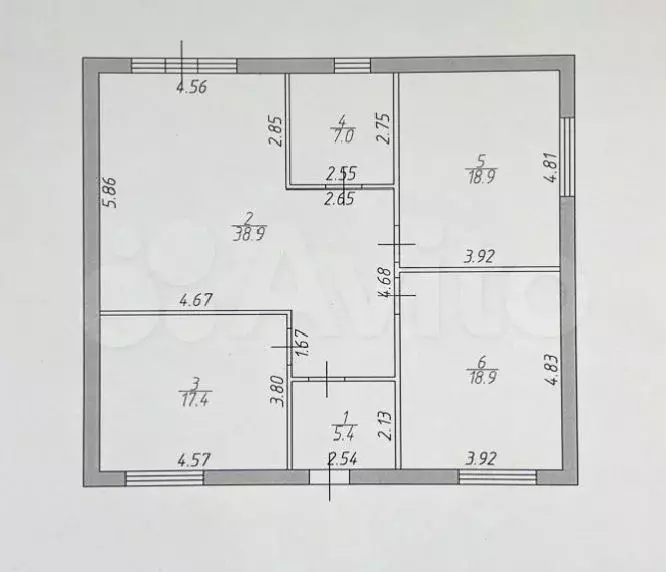 Дом 125 м на участке 4 сот. - Фото 0