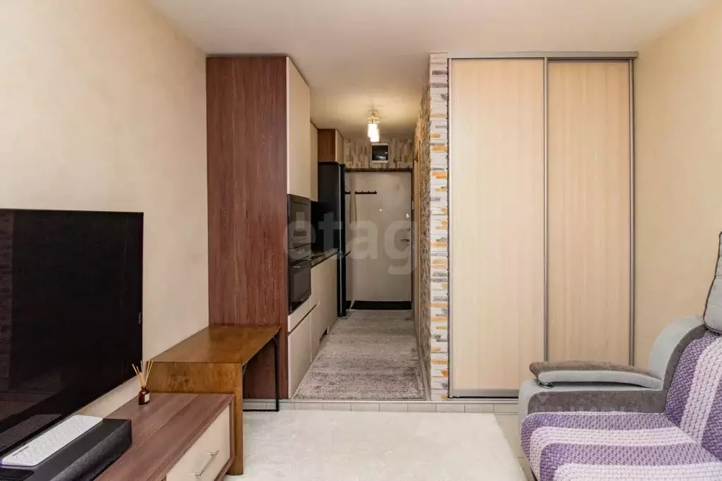 Студия Красноярский край, Красноярск Зеленая Роща мкр, ул. ... - Фото 1