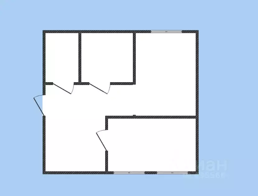 Дом в Белгородская область, Губкин ул. Сергиевская, 69 (61 м) - Фото 2