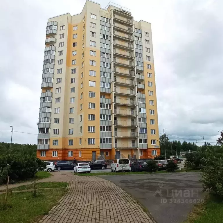 2-к кв. Санкт-Петербург пос. Парголово, Приозерское ш., 14к3 (53.5 м) - Фото 0