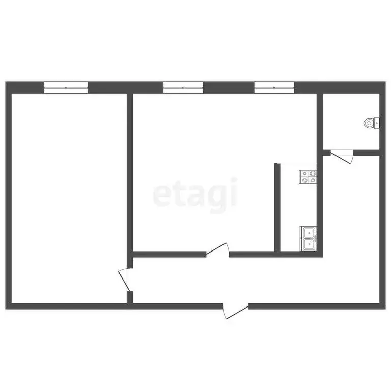 Офис (54.3 м) - Фото 0