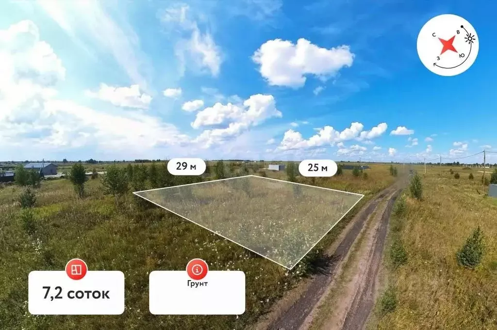 Участок в Тюменская область, Тюмень  (7.2 сот.) - Фото 0